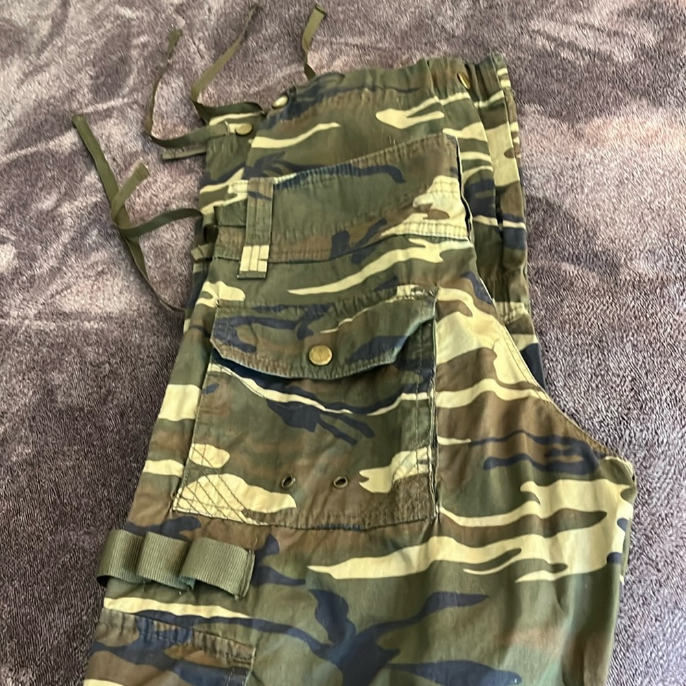 Camouflage Cargo Pants by Red Jalapeño